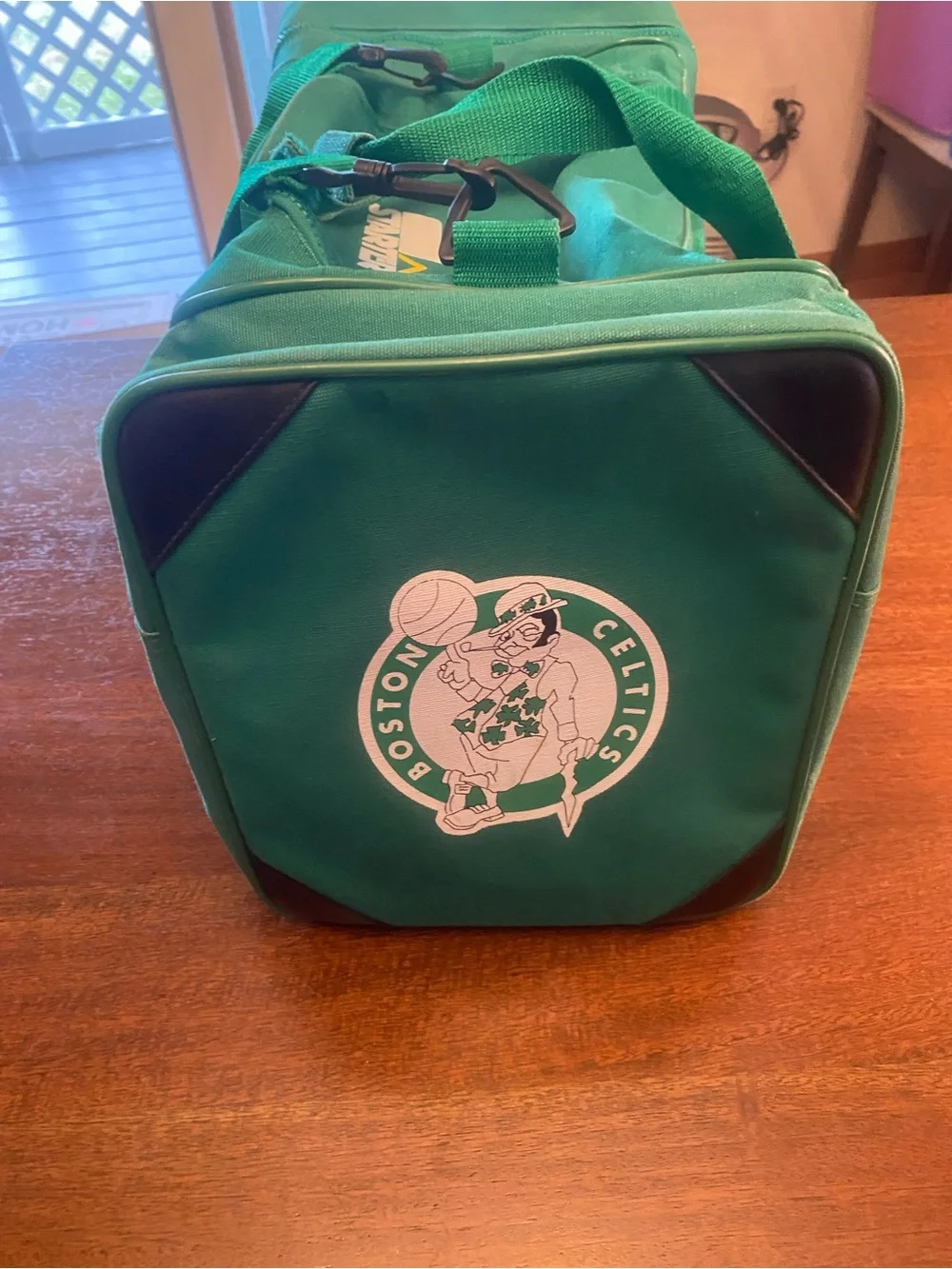 Vintage 80s Starter Boston Celtics NBA green Duffle Gym Travel Bag